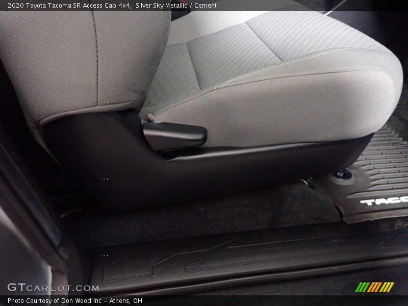 Silver Sky Metallic / Cement 2020 Toyota Tacoma SR Access Cab 4x4