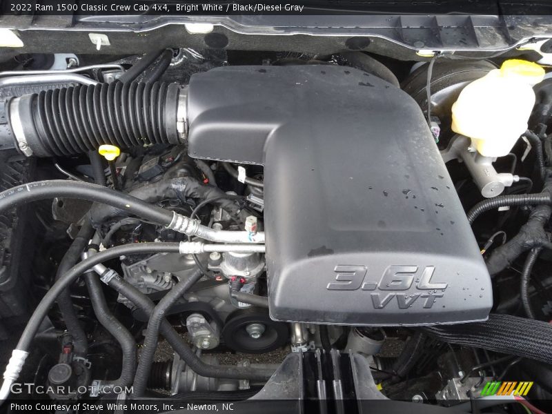  2022 1500 Classic Crew Cab 4x4 Engine - 3.6 Liter DOHC 24-Valve VVT Pentastar V6