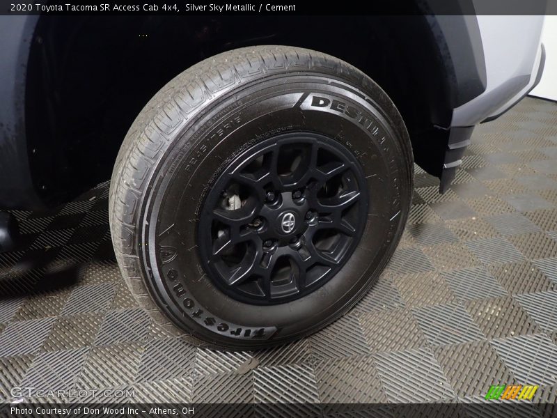 Silver Sky Metallic / Cement 2020 Toyota Tacoma SR Access Cab 4x4