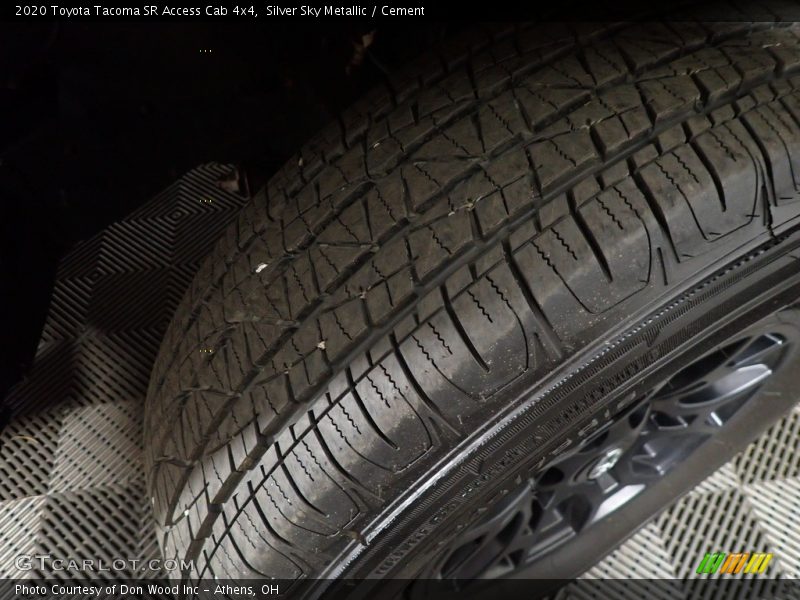 Silver Sky Metallic / Cement 2020 Toyota Tacoma SR Access Cab 4x4