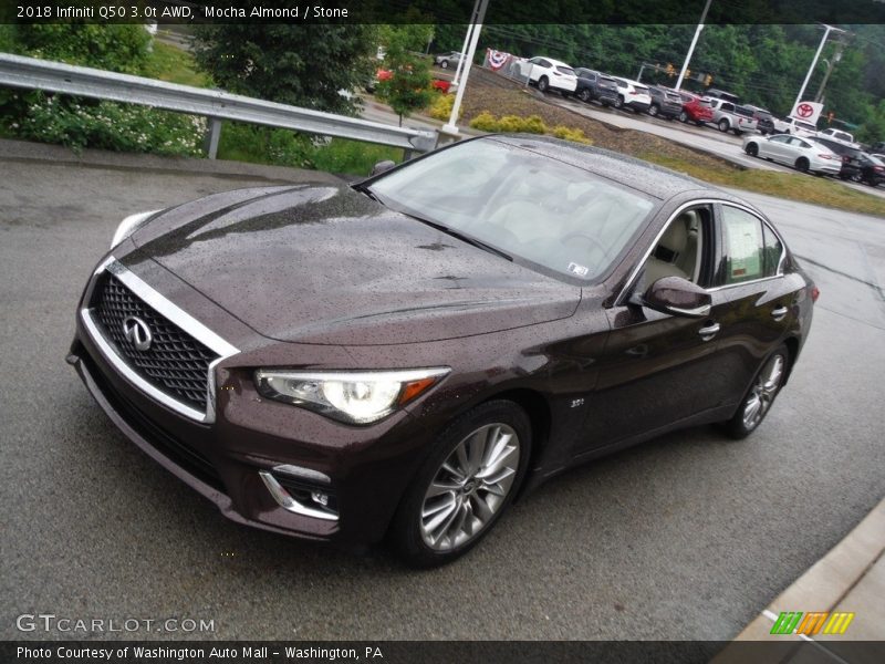 Mocha Almond / Stone 2018 Infiniti Q50 3.0t AWD