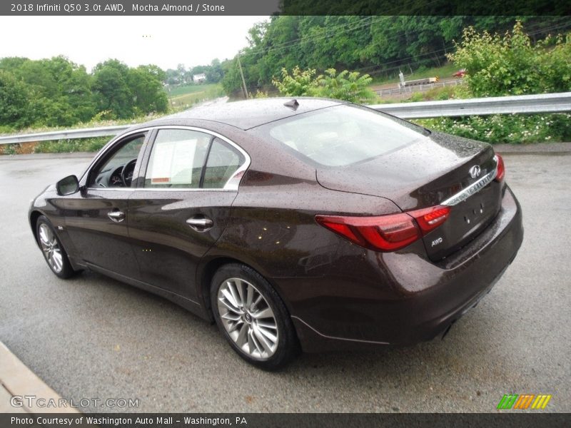 Mocha Almond / Stone 2018 Infiniti Q50 3.0t AWD