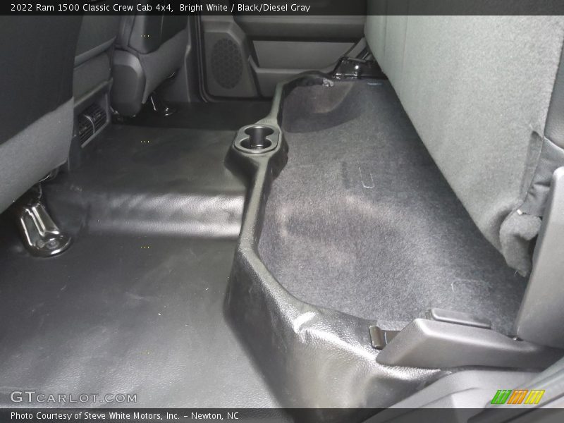 Rear Seat of 2022 1500 Classic Crew Cab 4x4