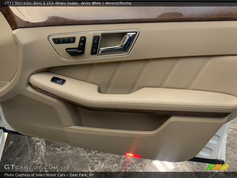 Arctic White / Almond/Mocha 2011 Mercedes-Benz E 350 4Matic Sedan