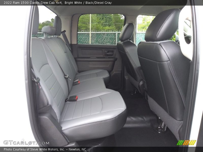 Rear Seat of 2022 1500 Classic Crew Cab 4x4