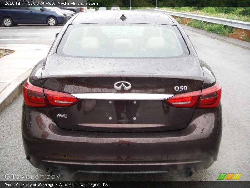 Mocha Almond / Stone 2018 Infiniti Q50 3.0t AWD