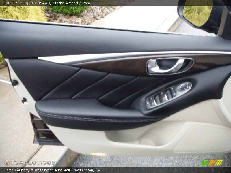 Mocha Almond / Stone 2018 Infiniti Q50 3.0t AWD