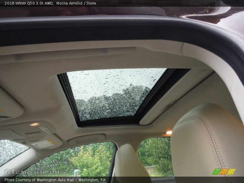 Mocha Almond / Stone 2018 Infiniti Q50 3.0t AWD
