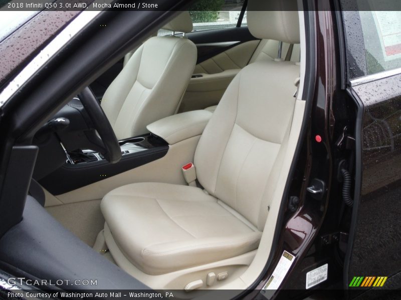 Mocha Almond / Stone 2018 Infiniti Q50 3.0t AWD