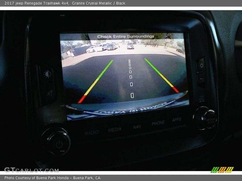 Granite Crystal Metallic / Black 2017 Jeep Renegade Trailhawk 4x4