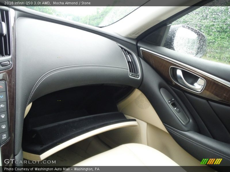 Mocha Almond / Stone 2018 Infiniti Q50 3.0t AWD