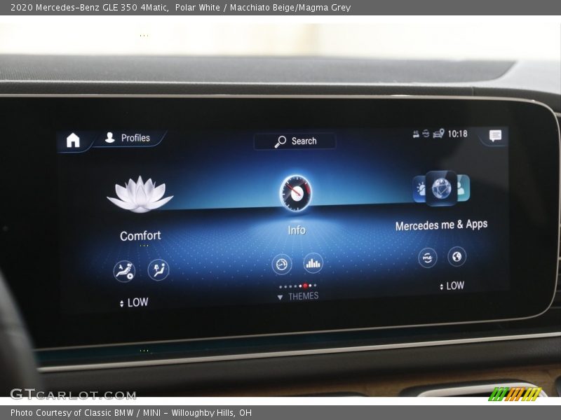 Polar White / Macchiato Beige/Magma Grey 2020 Mercedes-Benz GLE 350 4Matic