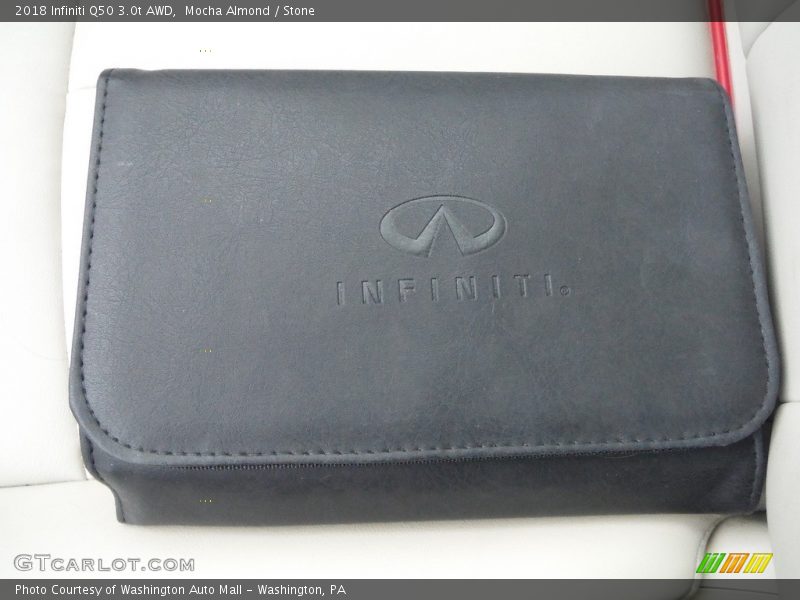 Mocha Almond / Stone 2018 Infiniti Q50 3.0t AWD