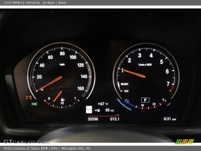 Jet Black / Black 2020 BMW X2 xDrive28i