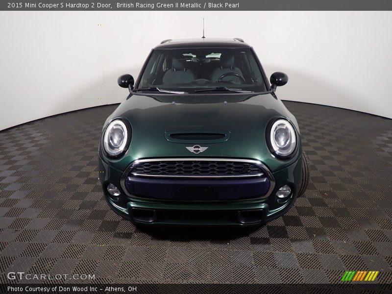 British Racing Green II Metallic / Black Pearl 2015 Mini Cooper S Hardtop 2 Door