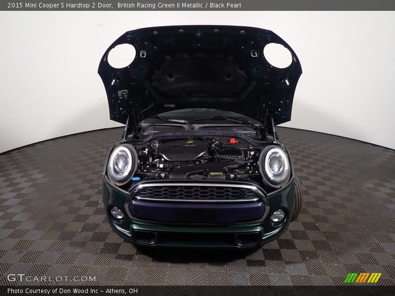 British Racing Green II Metallic / Black Pearl 2015 Mini Cooper S Hardtop 2 Door