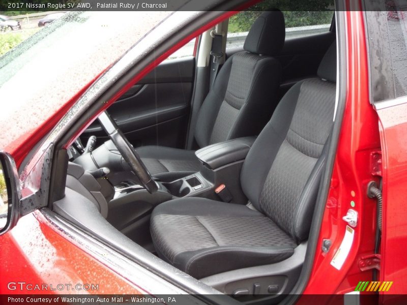 Palatial Ruby / Charcoal 2017 Nissan Rogue SV AWD
