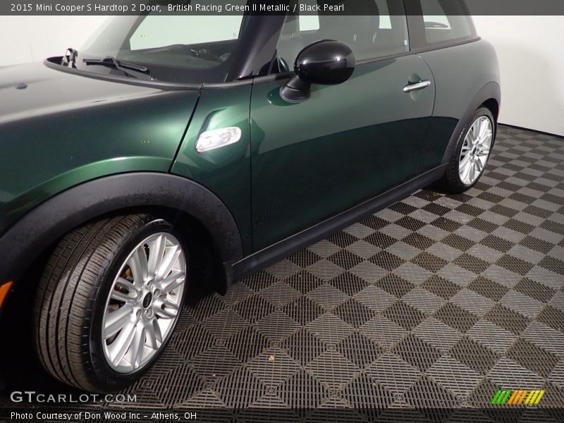 British Racing Green II Metallic / Black Pearl 2015 Mini Cooper S Hardtop 2 Door