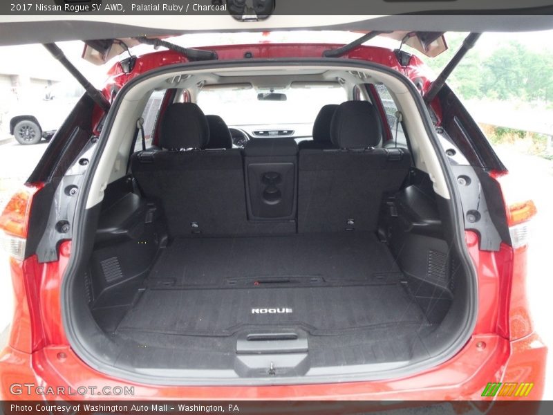 Palatial Ruby / Charcoal 2017 Nissan Rogue SV AWD