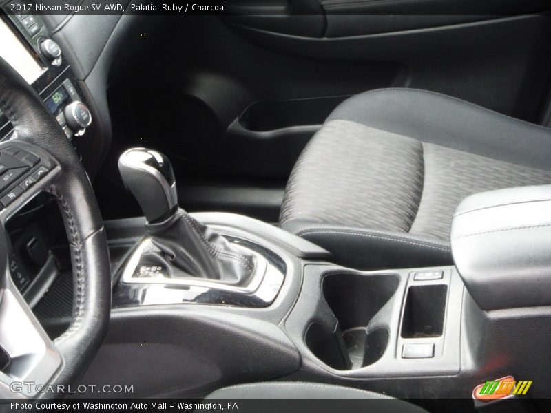 Palatial Ruby / Charcoal 2017 Nissan Rogue SV AWD