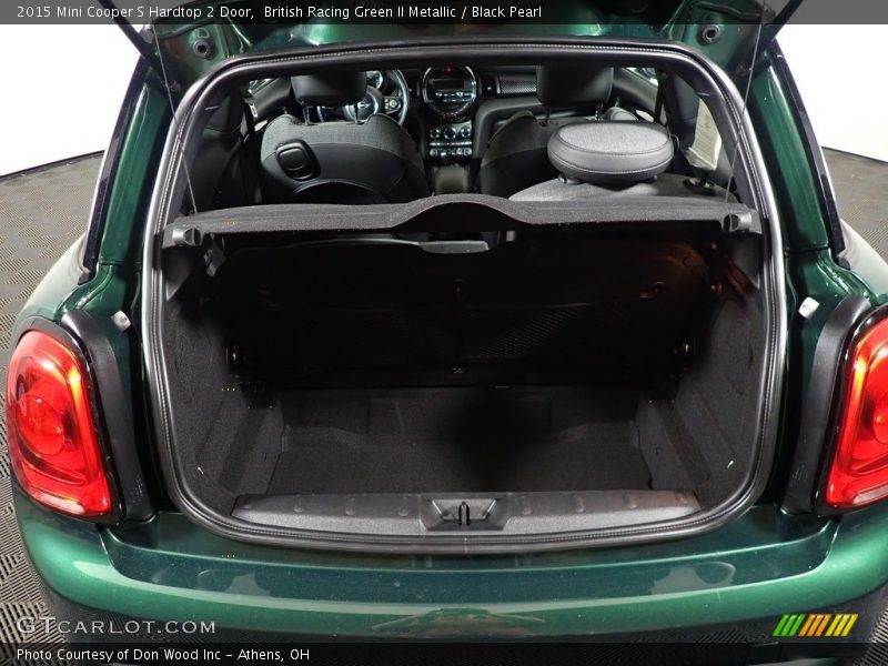 British Racing Green II Metallic / Black Pearl 2015 Mini Cooper S Hardtop 2 Door