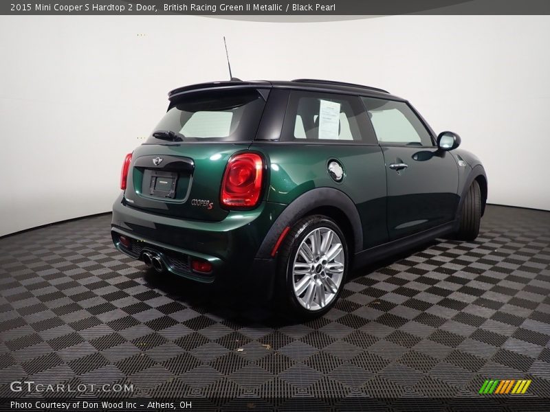 British Racing Green II Metallic / Black Pearl 2015 Mini Cooper S Hardtop 2 Door