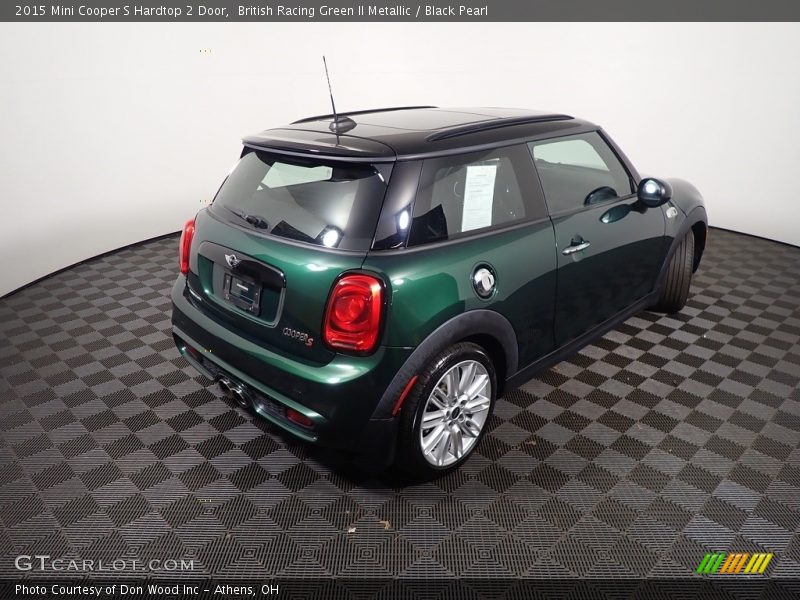 British Racing Green II Metallic / Black Pearl 2015 Mini Cooper S Hardtop 2 Door