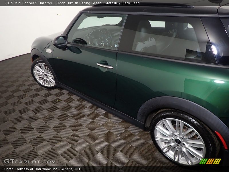 British Racing Green II Metallic / Black Pearl 2015 Mini Cooper S Hardtop 2 Door