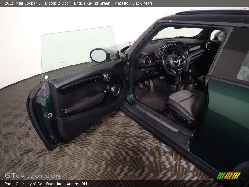 British Racing Green II Metallic / Black Pearl 2015 Mini Cooper S Hardtop 2 Door