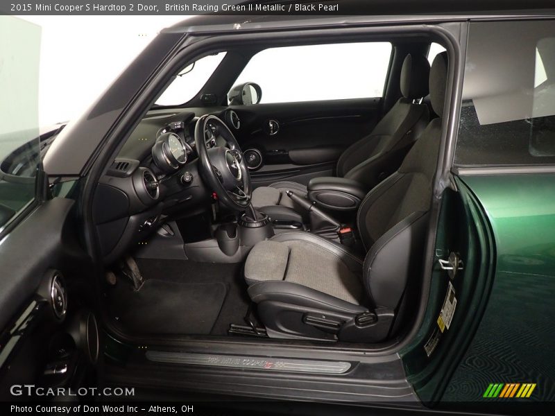 British Racing Green II Metallic / Black Pearl 2015 Mini Cooper S Hardtop 2 Door