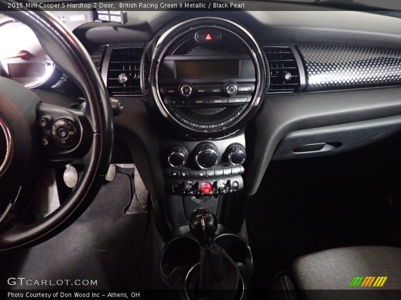 British Racing Green II Metallic / Black Pearl 2015 Mini Cooper S Hardtop 2 Door