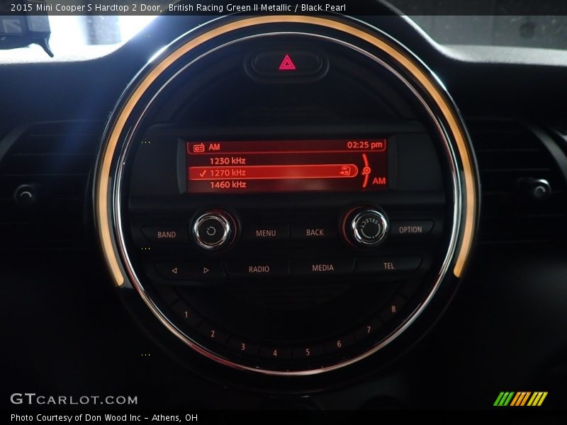 British Racing Green II Metallic / Black Pearl 2015 Mini Cooper S Hardtop 2 Door