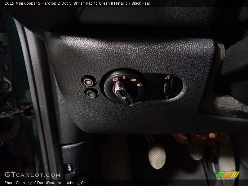 British Racing Green II Metallic / Black Pearl 2015 Mini Cooper S Hardtop 2 Door