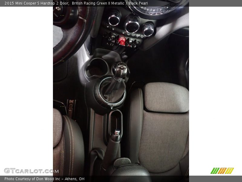 British Racing Green II Metallic / Black Pearl 2015 Mini Cooper S Hardtop 2 Door