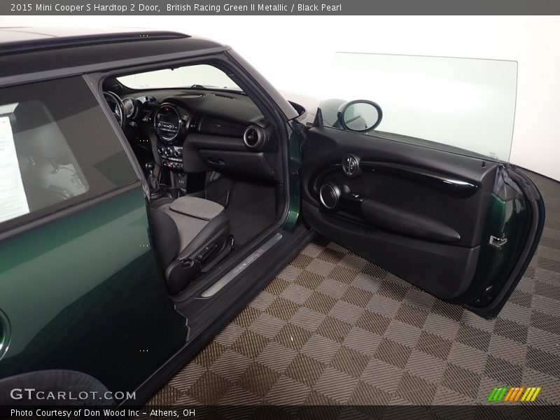 British Racing Green II Metallic / Black Pearl 2015 Mini Cooper S Hardtop 2 Door