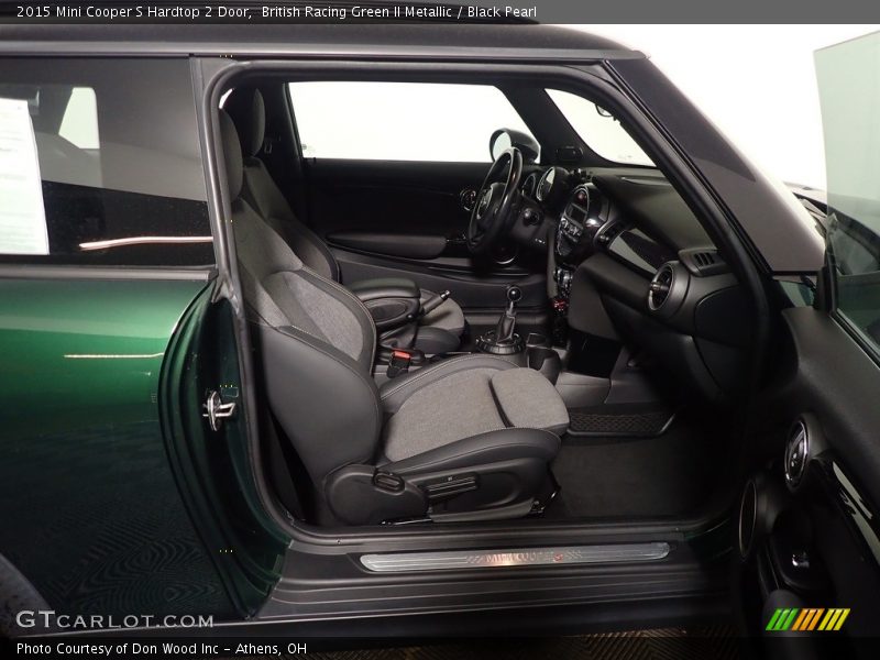 British Racing Green II Metallic / Black Pearl 2015 Mini Cooper S Hardtop 2 Door
