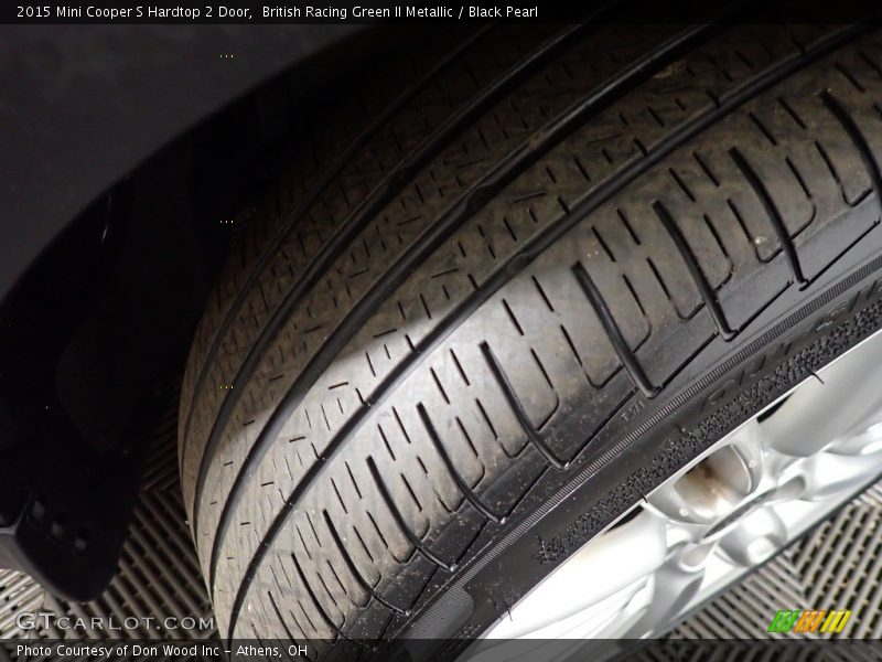 British Racing Green II Metallic / Black Pearl 2015 Mini Cooper S Hardtop 2 Door