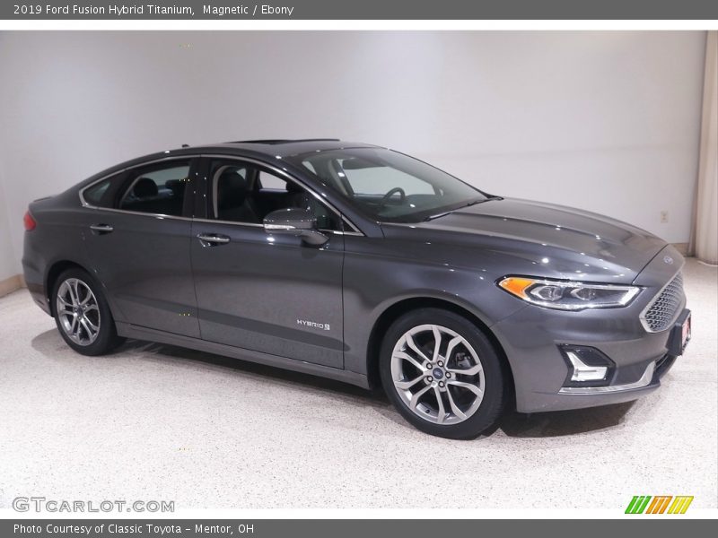 Magnetic / Ebony 2019 Ford Fusion Hybrid Titanium