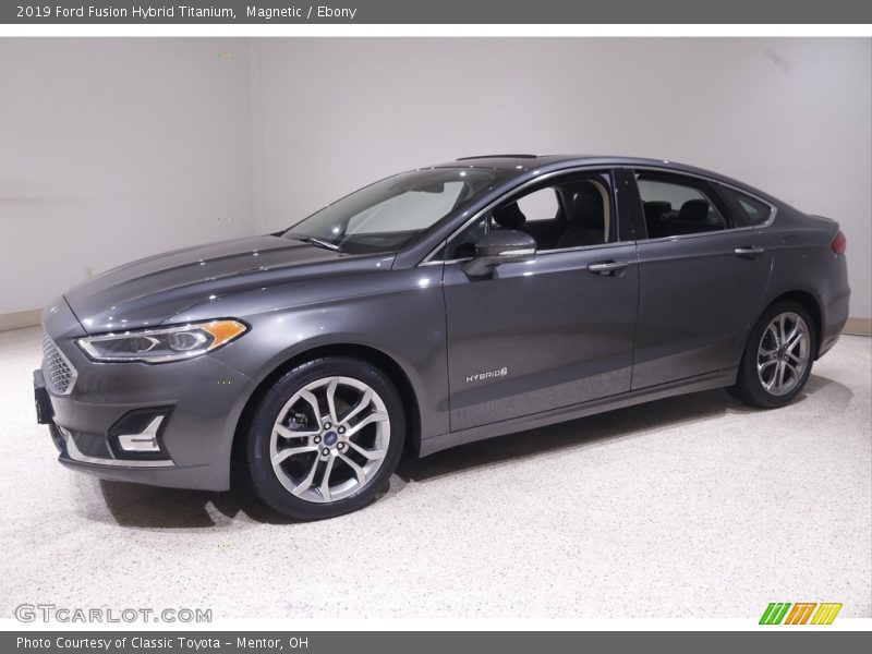 Magnetic / Ebony 2019 Ford Fusion Hybrid Titanium