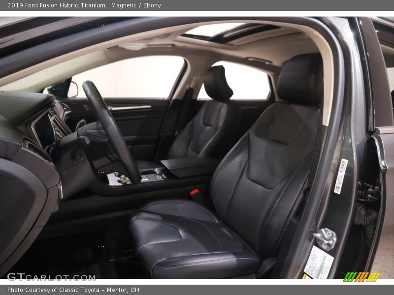 Magnetic / Ebony 2019 Ford Fusion Hybrid Titanium