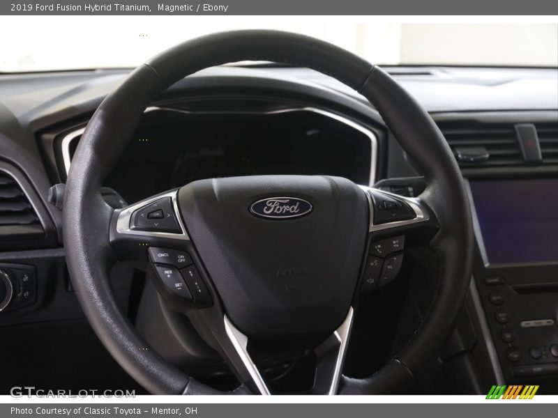 Magnetic / Ebony 2019 Ford Fusion Hybrid Titanium