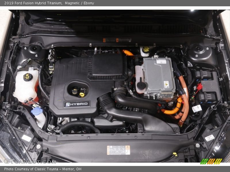 Magnetic / Ebony 2019 Ford Fusion Hybrid Titanium