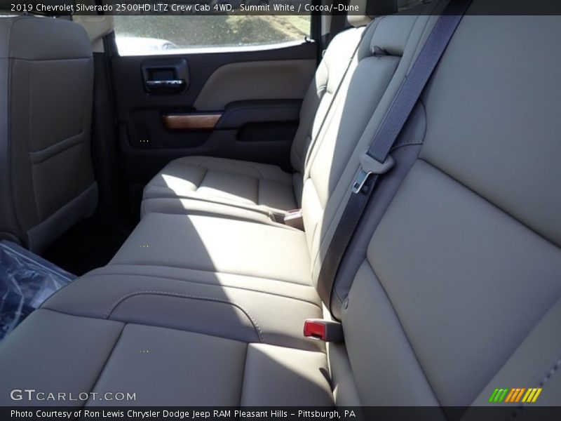 Summit White / Cocoa/­Dune 2019 Chevrolet Silverado 2500HD LTZ Crew Cab 4WD