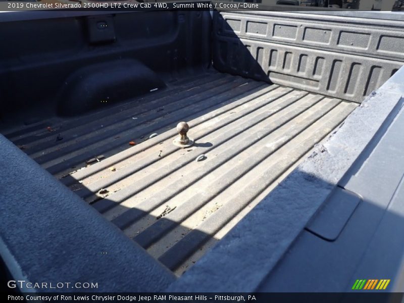 Summit White / Cocoa/­Dune 2019 Chevrolet Silverado 2500HD LTZ Crew Cab 4WD