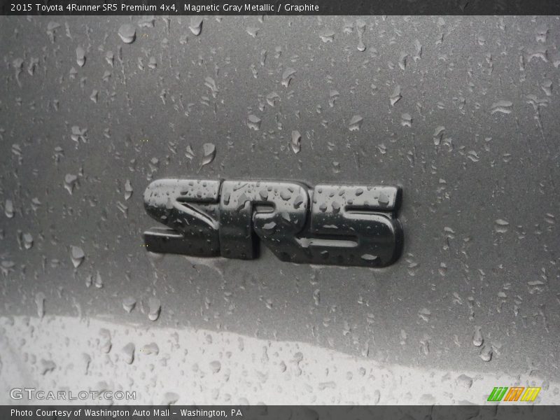 Magnetic Gray Metallic / Graphite 2015 Toyota 4Runner SR5 Premium 4x4