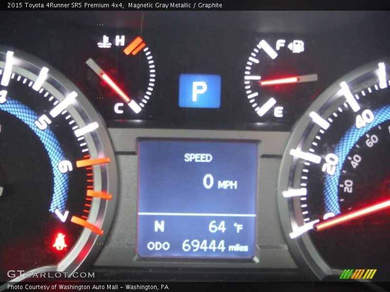 Magnetic Gray Metallic / Graphite 2015 Toyota 4Runner SR5 Premium 4x4