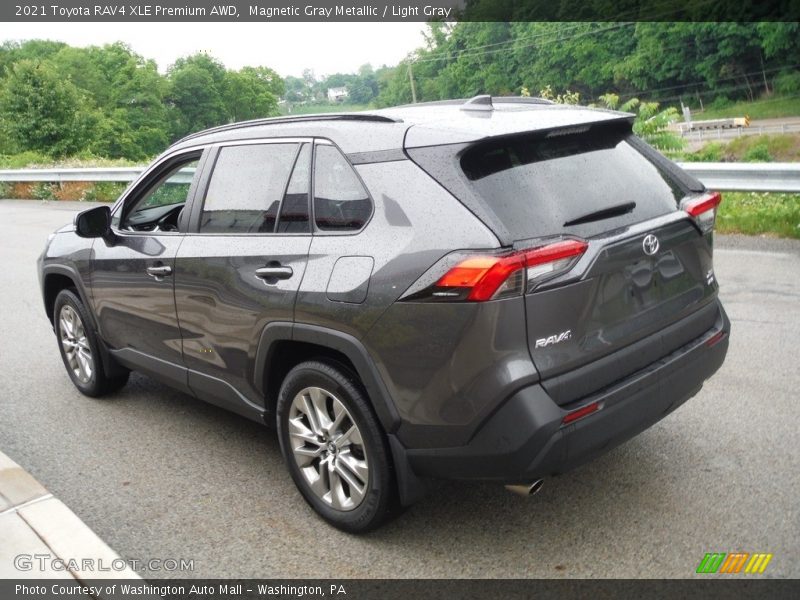 Magnetic Gray Metallic / Light Gray 2021 Toyota RAV4 XLE Premium AWD