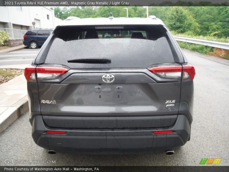 Magnetic Gray Metallic / Light Gray 2021 Toyota RAV4 XLE Premium AWD