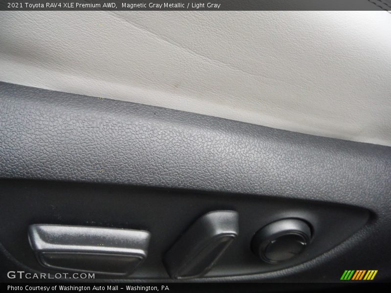 Magnetic Gray Metallic / Light Gray 2021 Toyota RAV4 XLE Premium AWD