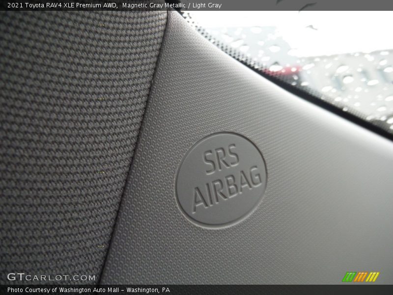 Magnetic Gray Metallic / Light Gray 2021 Toyota RAV4 XLE Premium AWD